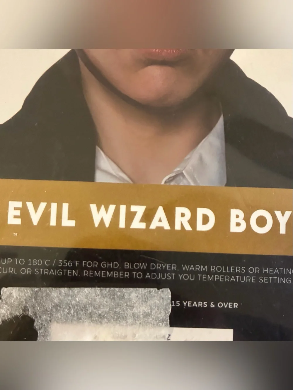 Halloween Costume 'Evil Wizard Boy' Blonde Costume Wig for Men